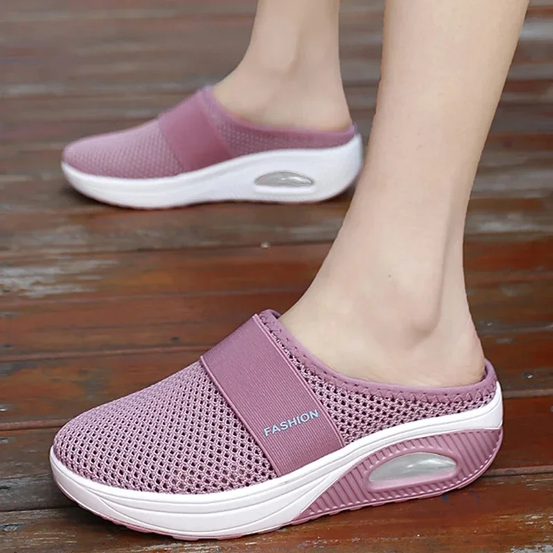 Leona | Air Cushion Slip-On Mules