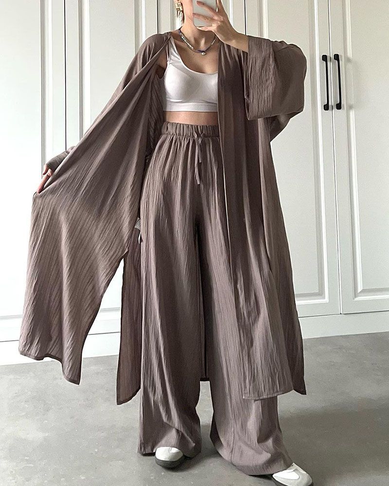 Ayla | Textured Drape Set