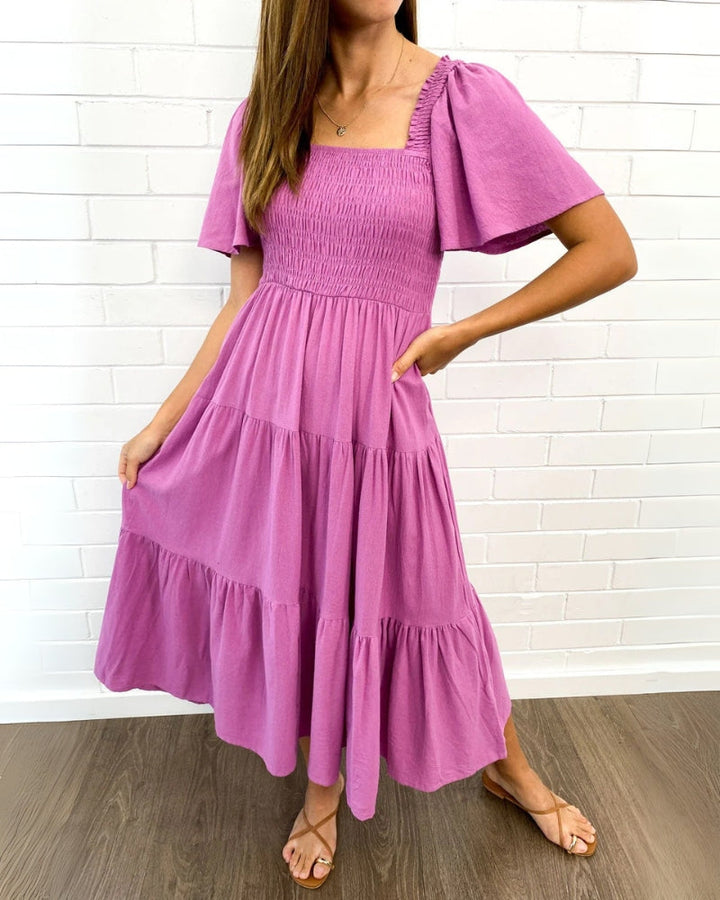 Yvonne | Smocked Maxi Dress