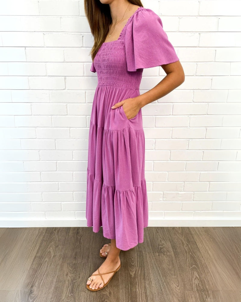 Yvonne | Smocked Maxi Dress