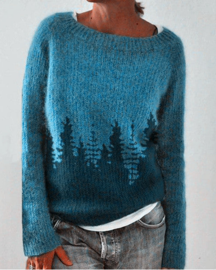 Sylvie | Forest Knit Sweater