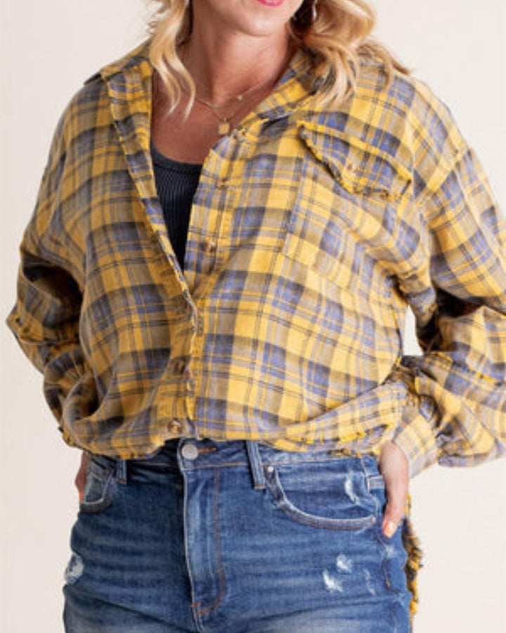 Harper | Plaid Oversized Shacket