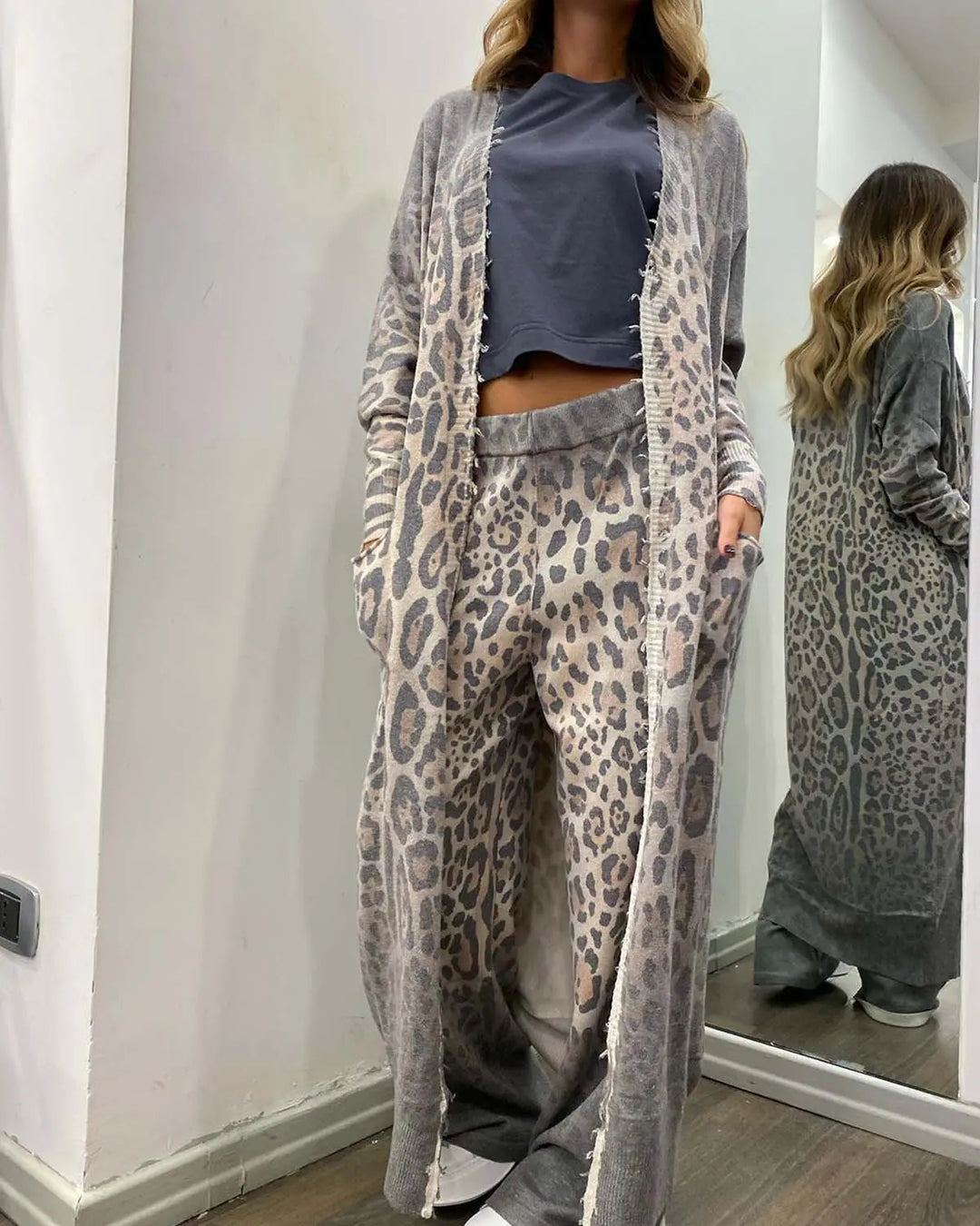 Zyrena | Luxe Leopard Knit Set