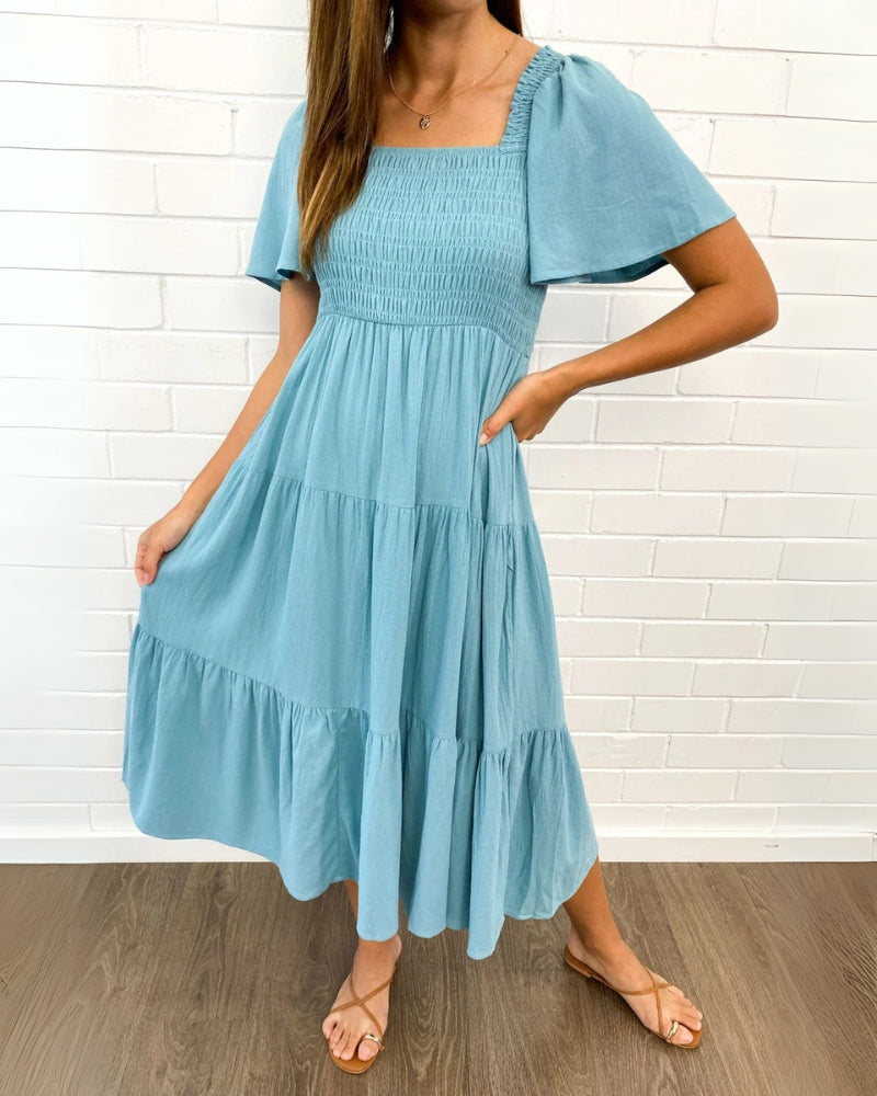 Yvonne | Smocked Maxi Dress