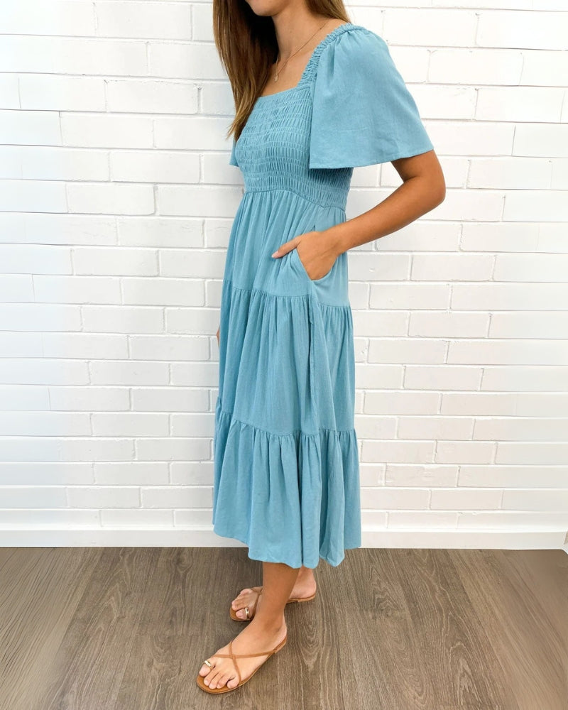 Yvonne | Smocked Maxi Dress