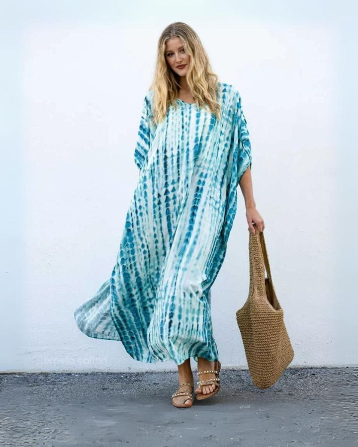 Stella | Tie-Dye Kaftan Dress