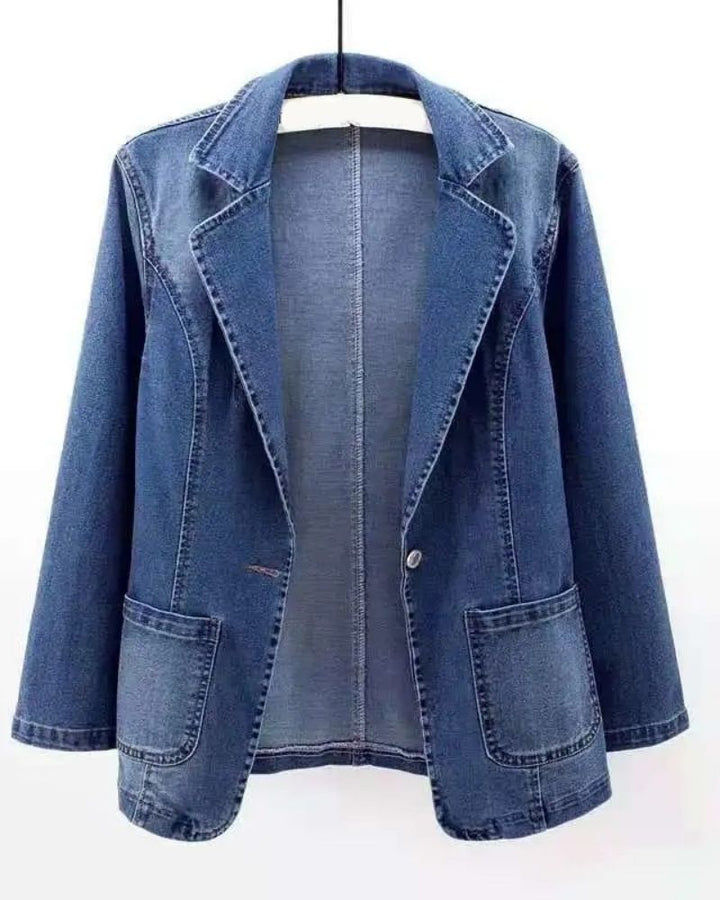 Daphne | Denim Blazer