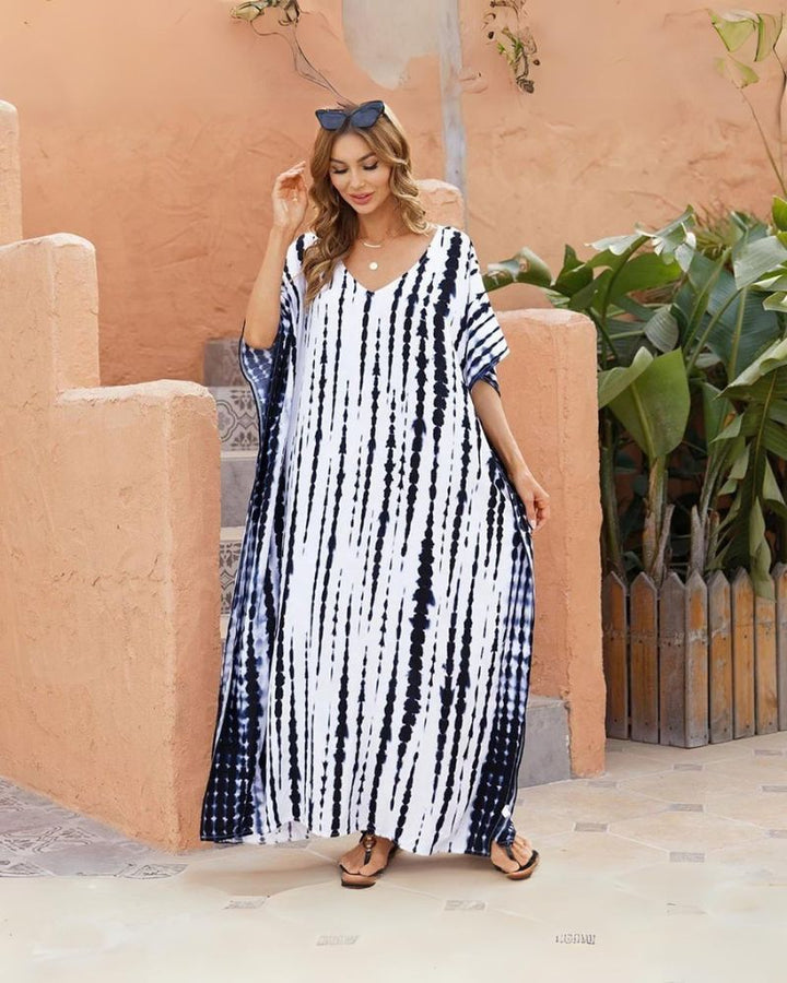 Stella | Tie-Dye Kaftan Dress