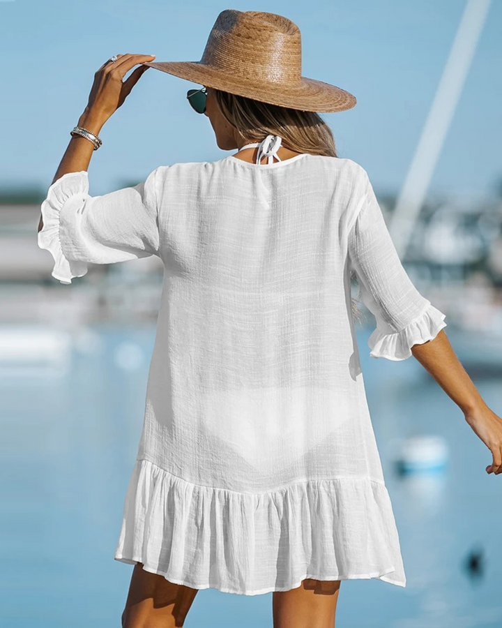 Lyra | Beach Shirt Dress