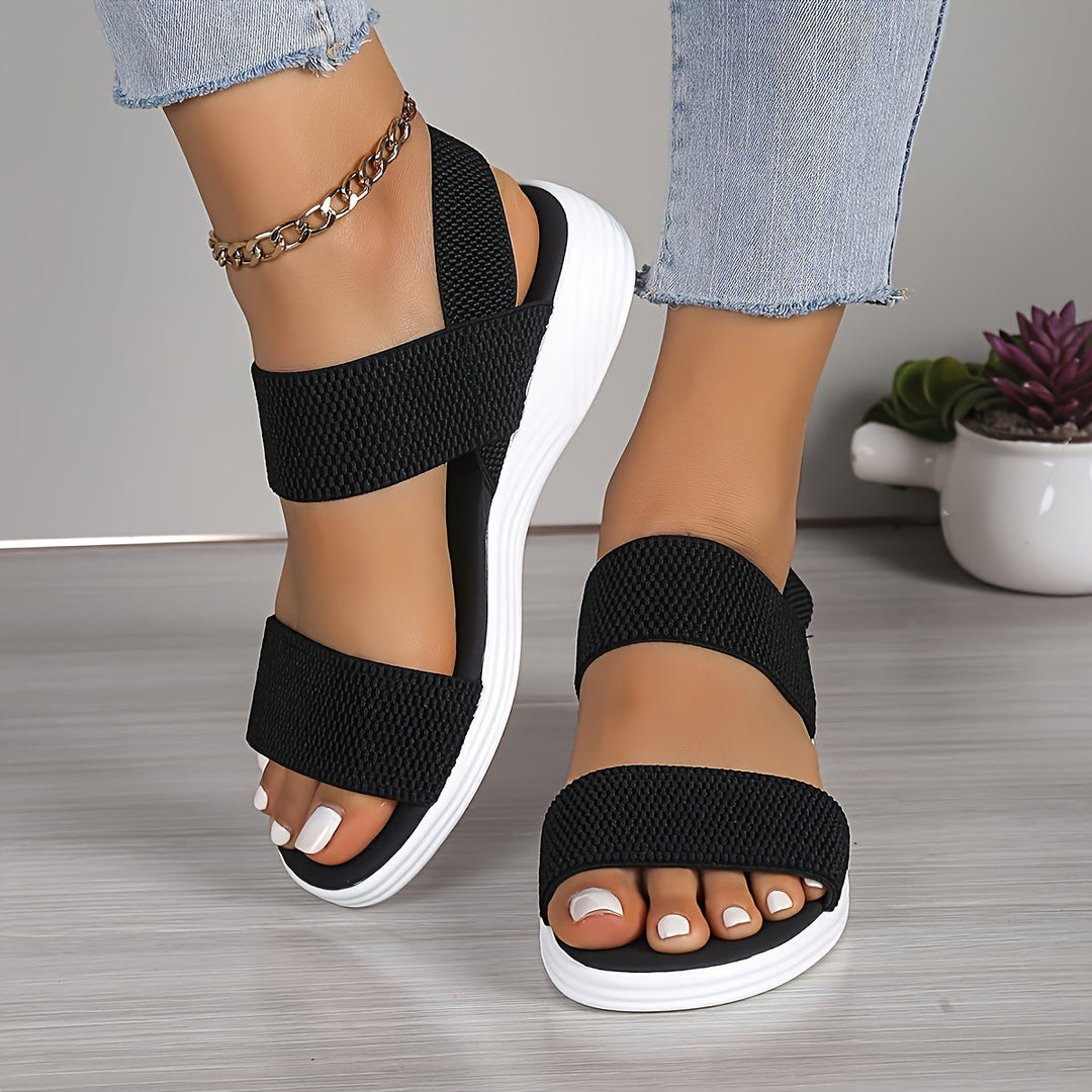 Lyra | Sporty Stretch Sandals