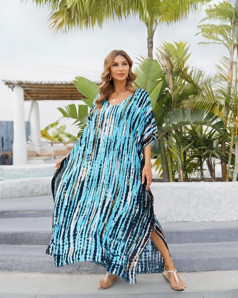 Stella | Tie-Dye Kaftan Dress