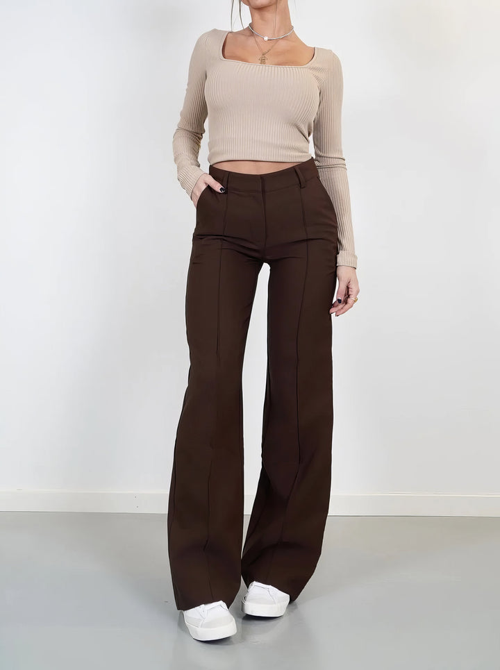 Mindy | Wide-Leg Trousers