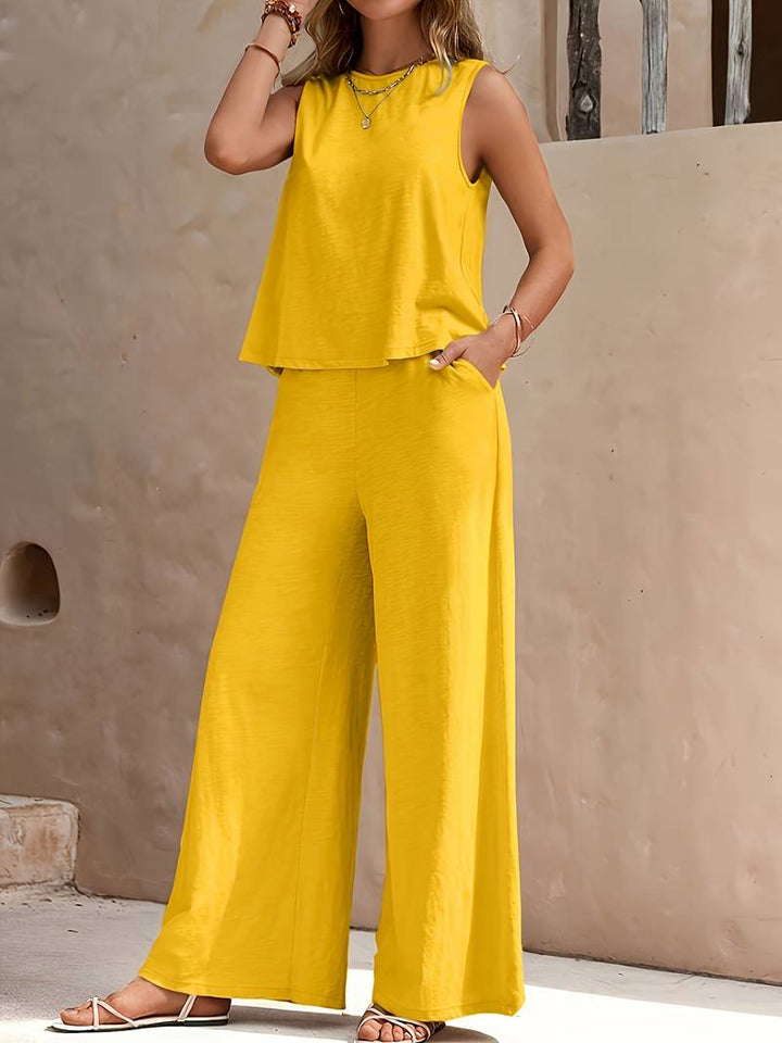 Isalena | Effortless Wide-Leg Set