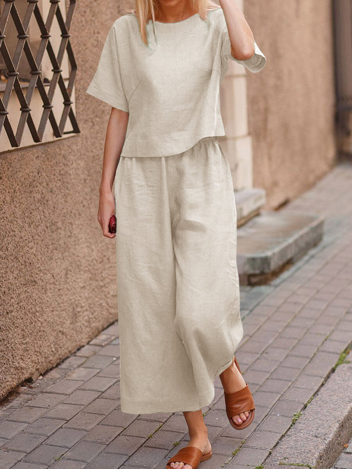 Iyah | Linen Two-Piece Set