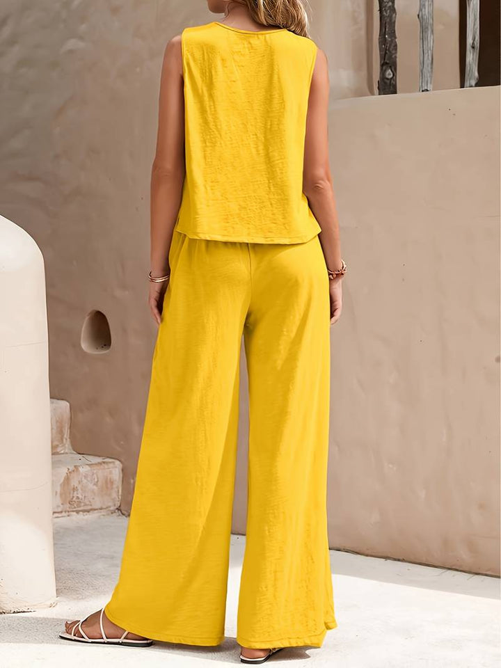 Isalena | Effortless Wide-Leg Set