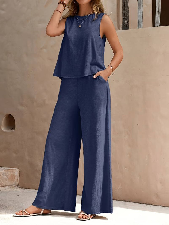 Isalena | Effortless Wide-Leg Set