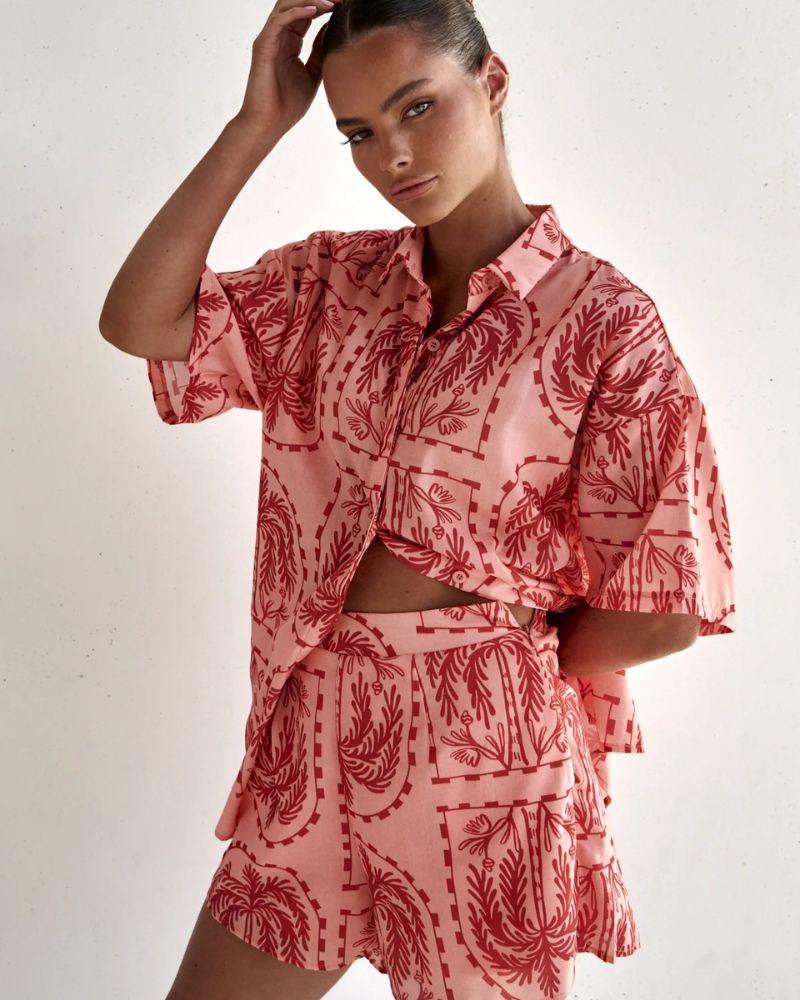 Sarah | Resort Shirt Set