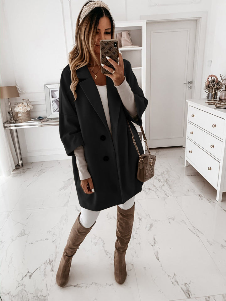 Alyssa | Oversized Wool Coat