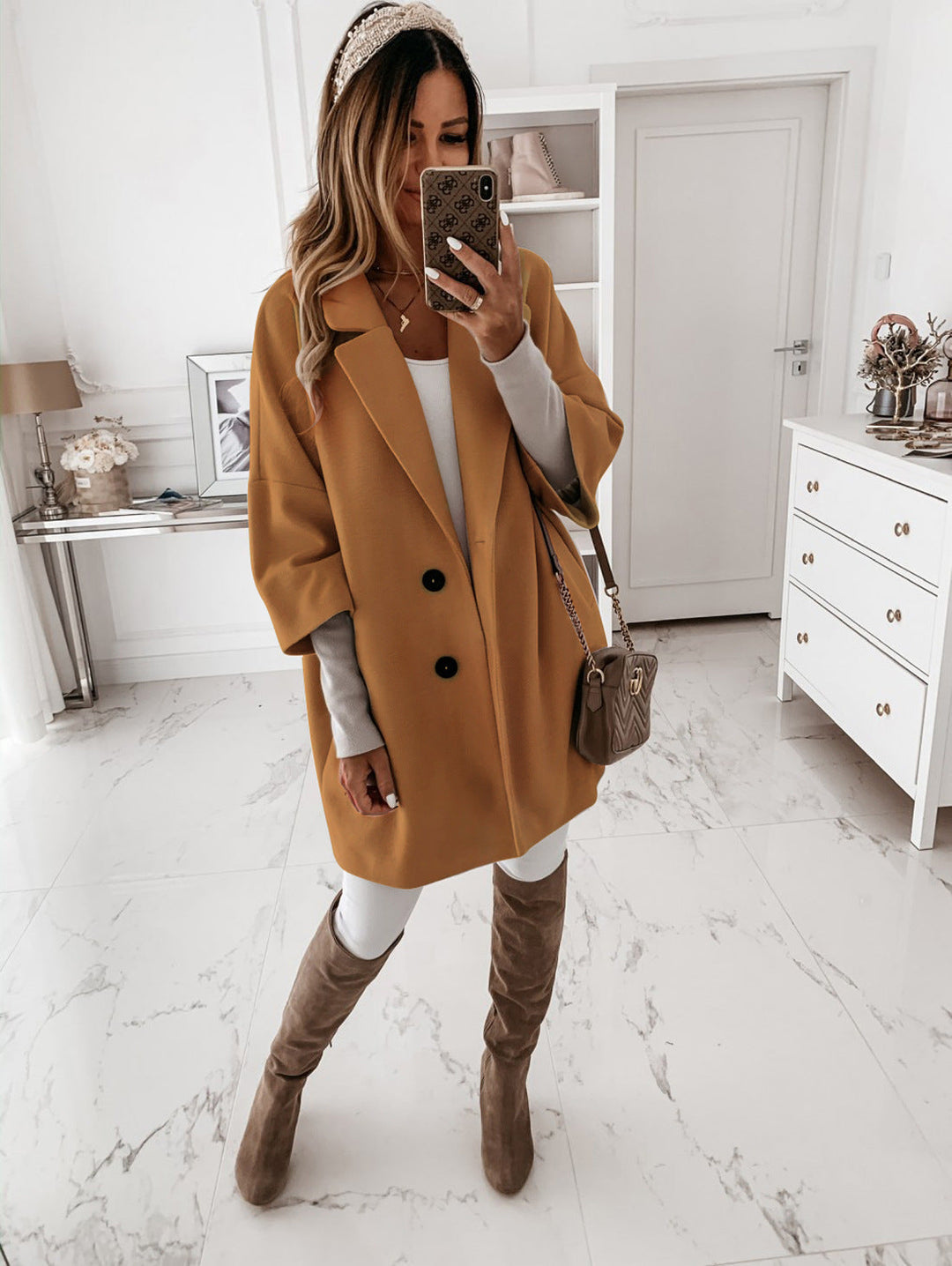 Alyssa | Oversized Wool Coat