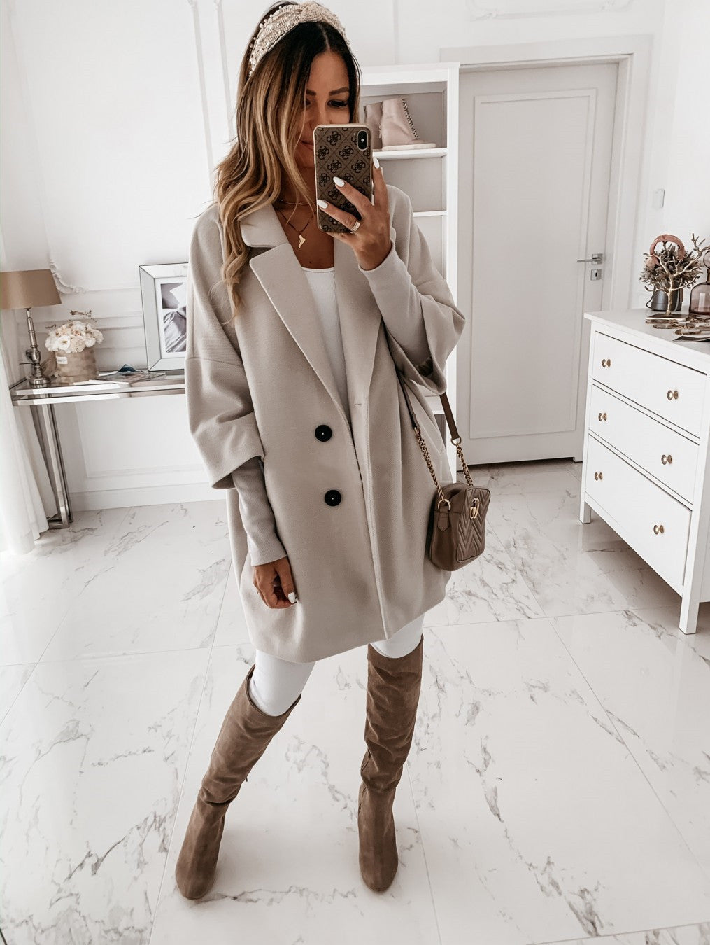 Alyssa | Oversized Wool Coat