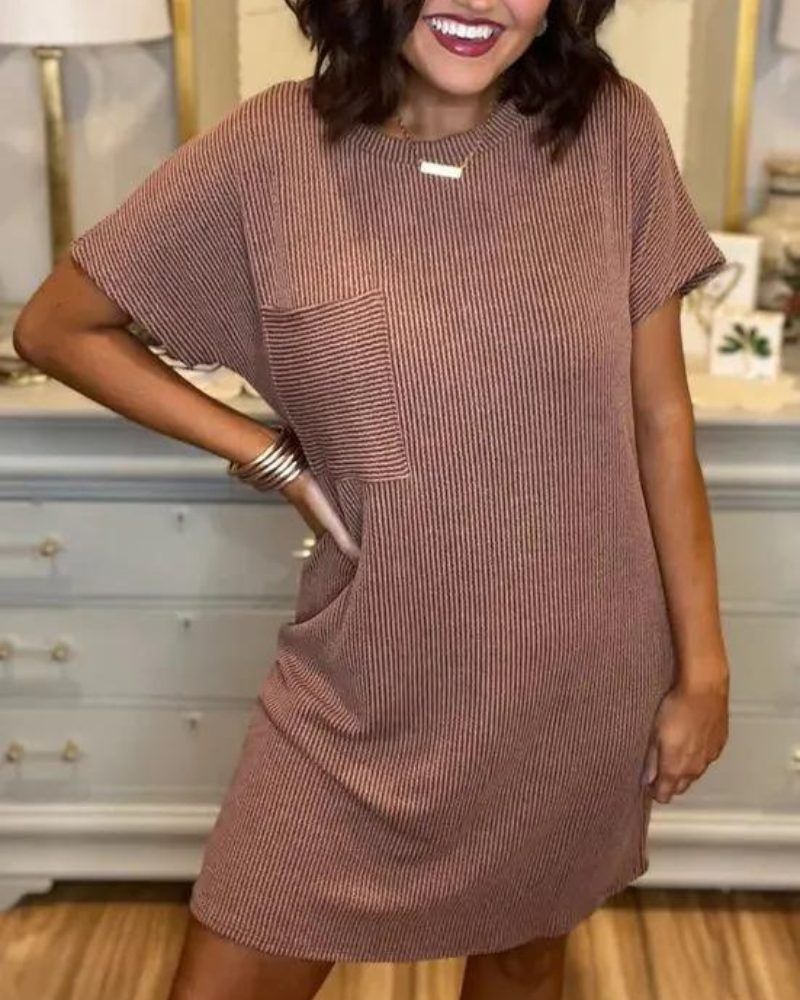 Alberta | Knit T-Shirt Dress