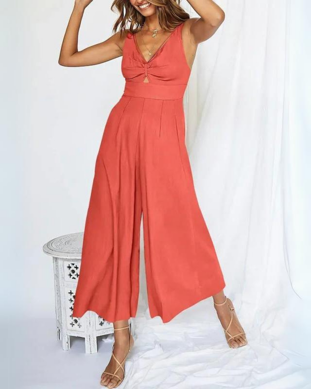 Zyrella | Elegant Wide-Leg Jumpsuit