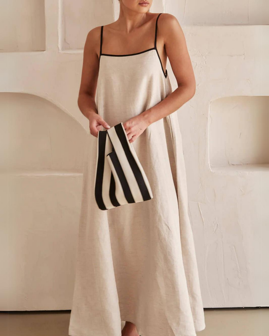 Selini | Linen Maxi Dress