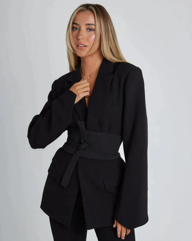 Sylvienne | Tailored Flare-Sleeve Blazer