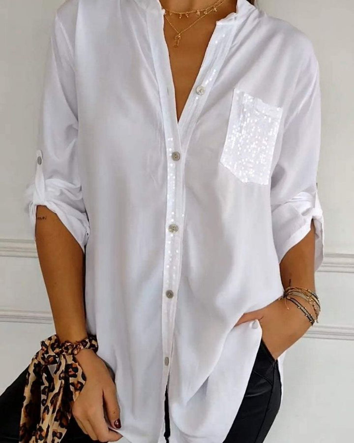 Sienna | Sequin Detail Blouse