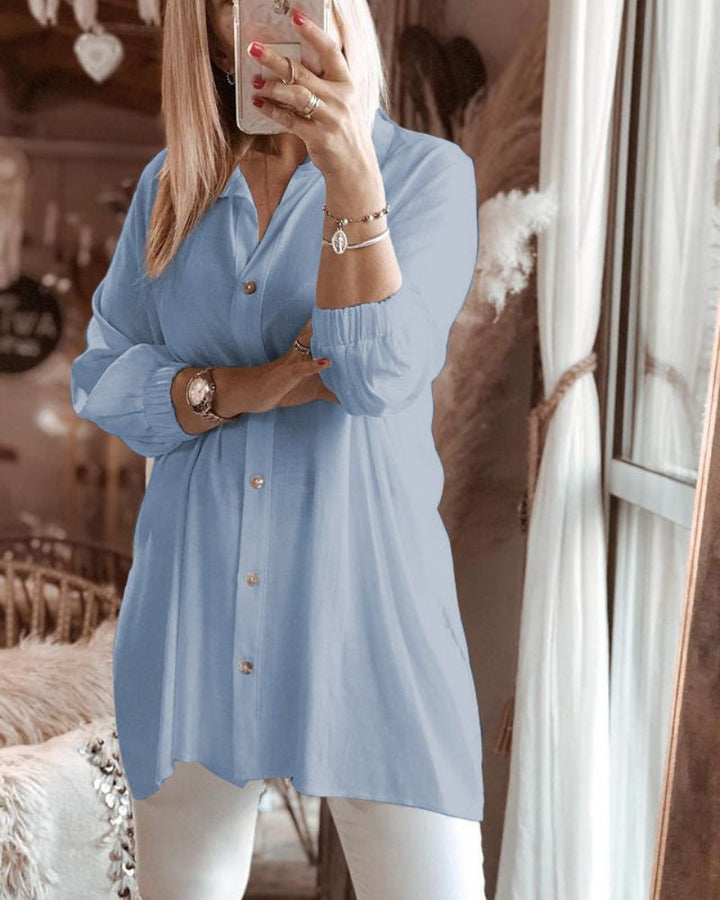 Claire | Relaxed Button-Up Tunic