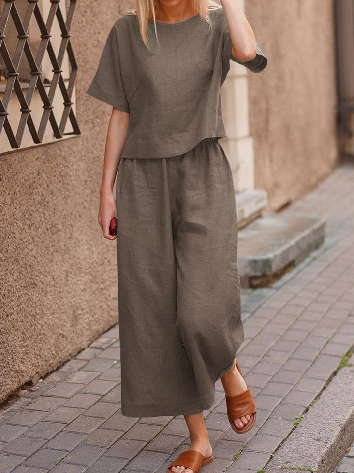 Iyah | Linen Two-Piece Set