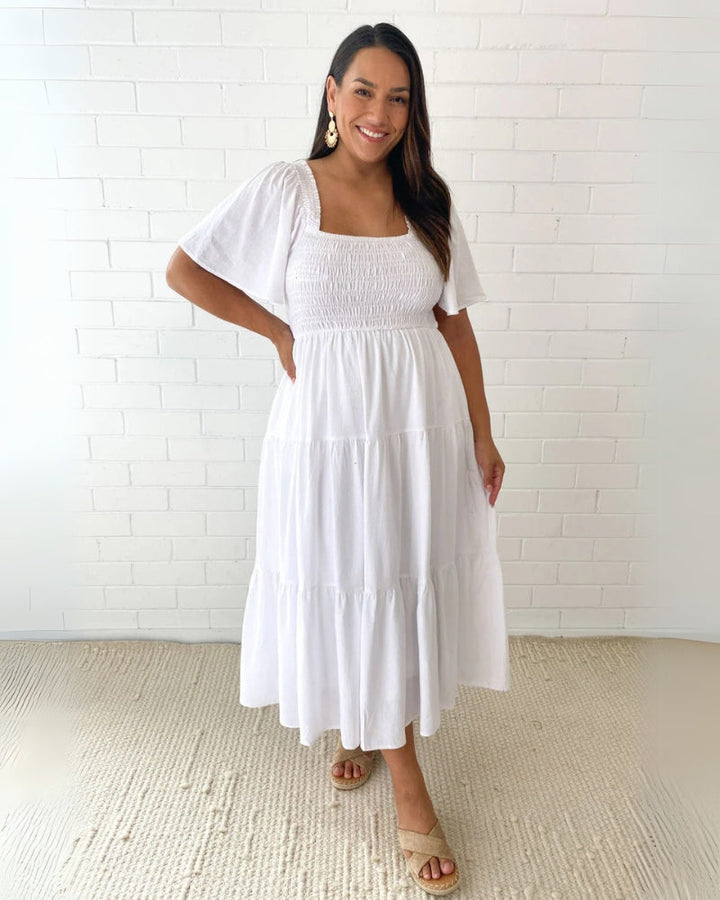 Yvonne | Smocked Maxi Dress