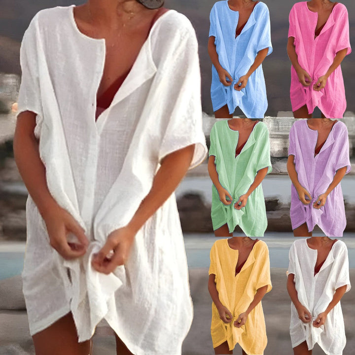 Lyric | Linen Beach Cover-Up