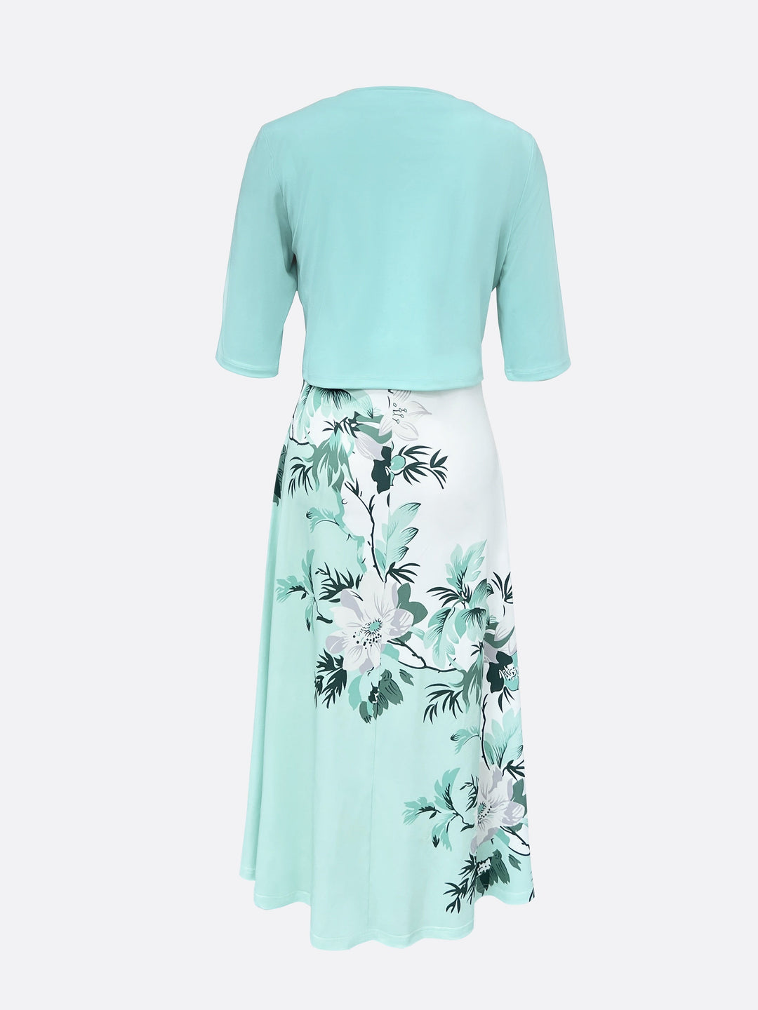 Clara | Floral Midi Dress with Jacket