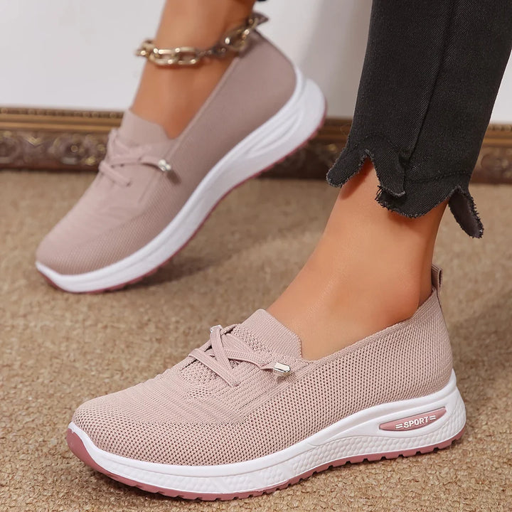 Lily | Knit Slip-On Sneakers