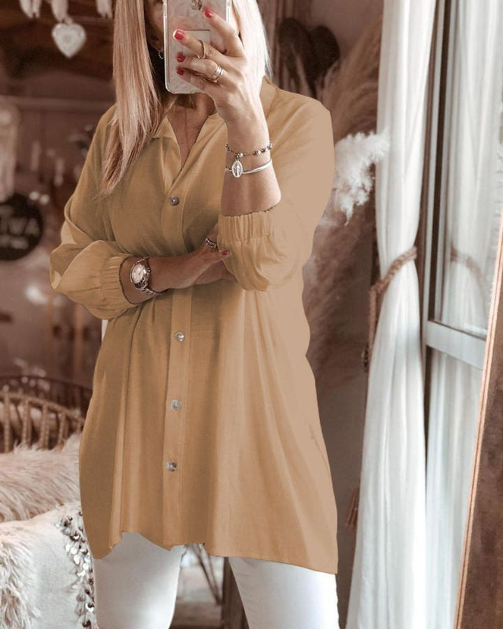 Claire | Relaxed Button-Up Tunic