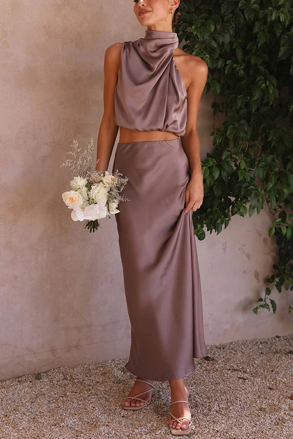 Flor | Satin Drape Set