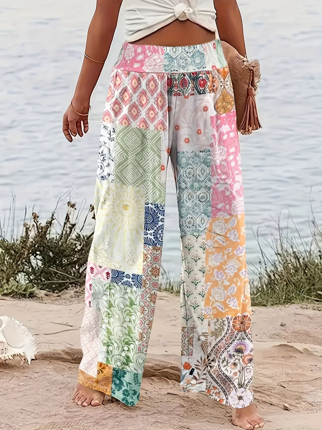 Tony | Boho Patchwork Pants