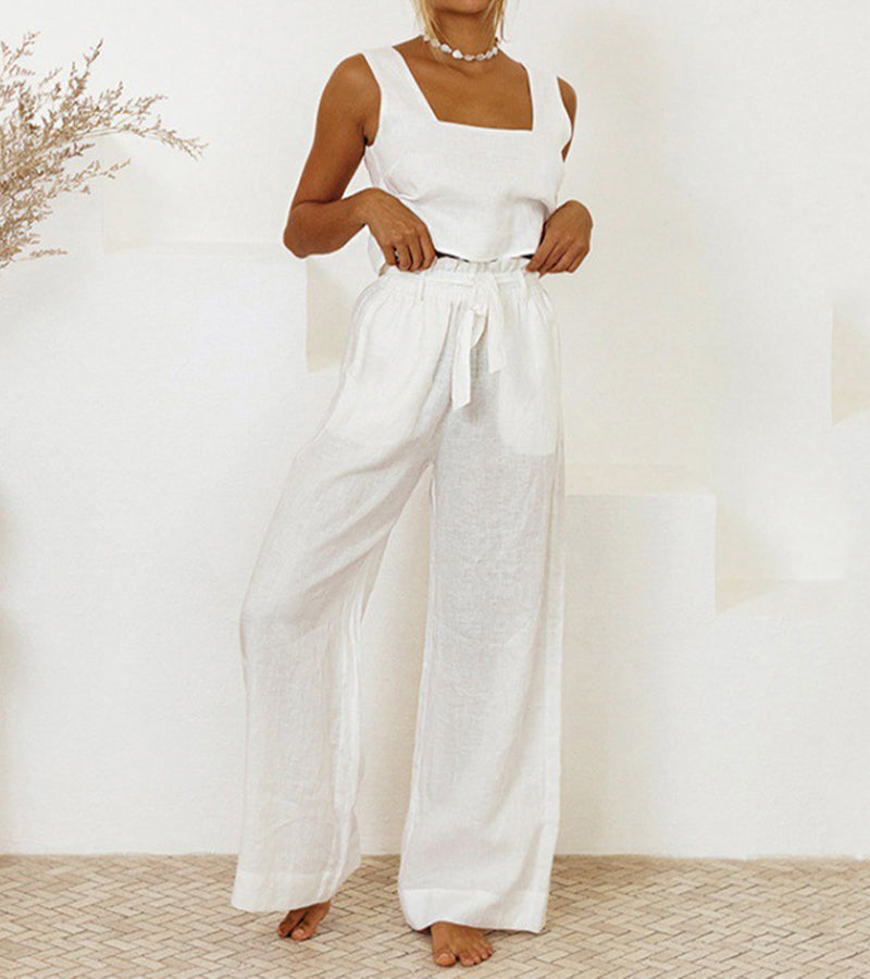 Layla | Linen Two-Piece Set