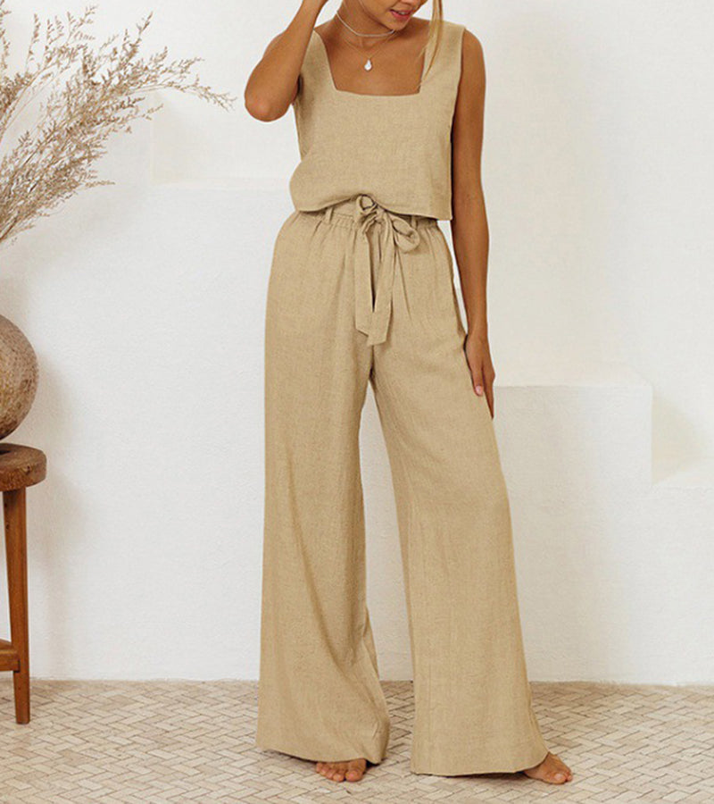 Layla | Linen Two-Piece Set