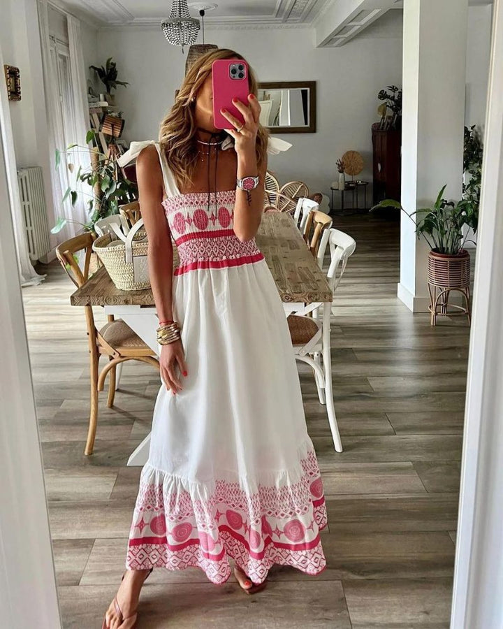 Amara | Embroidered Maxi Dress