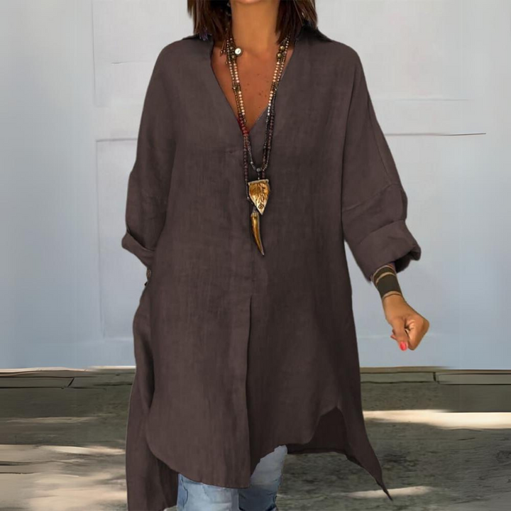 Olivia | Linen Tunic