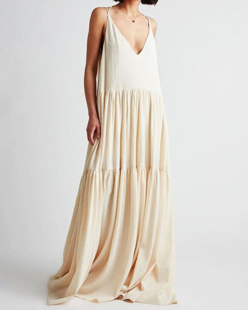 Evie | Tiered Maxi Dress