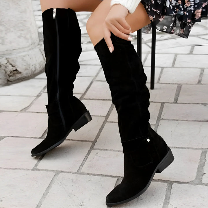 Danica | Slouchy Knee-High Boots