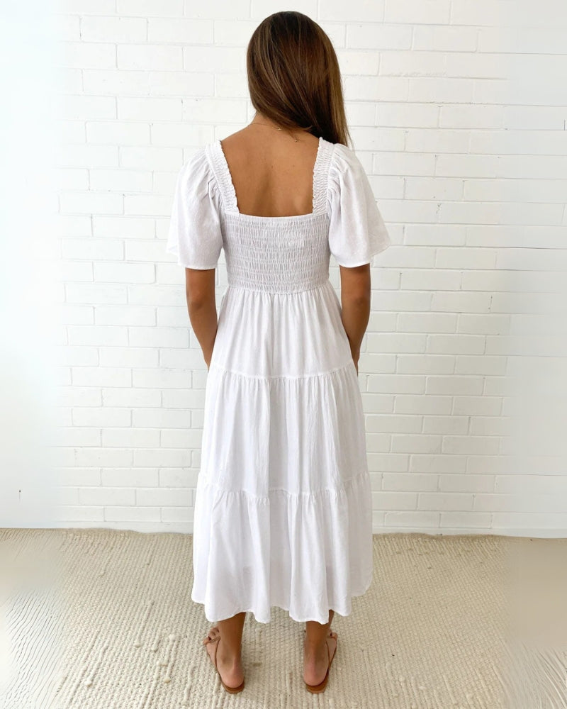 Yvonne | Smocked Maxi Dress