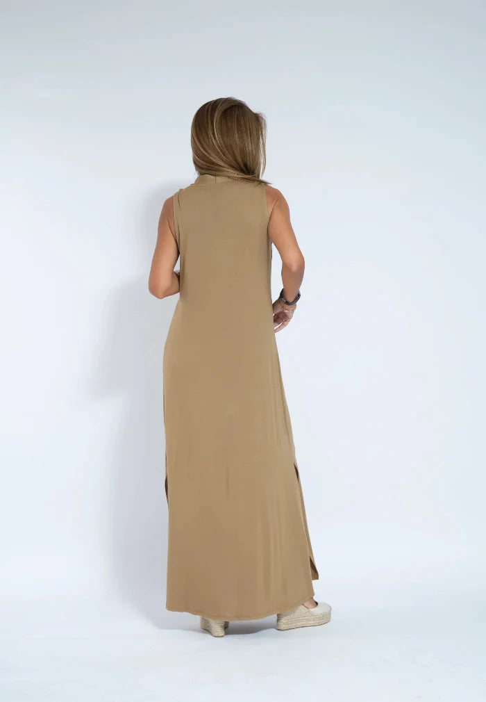 Athena | Sleeveless Maxi Dress