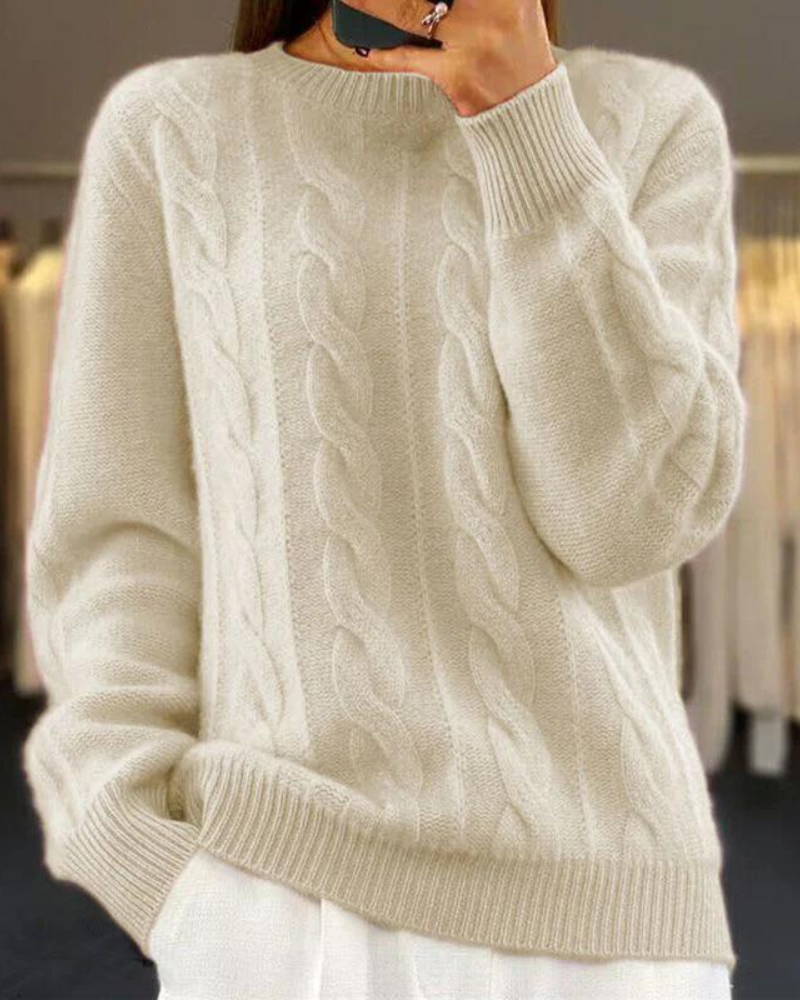 Samantha | Cable Knit Sweater