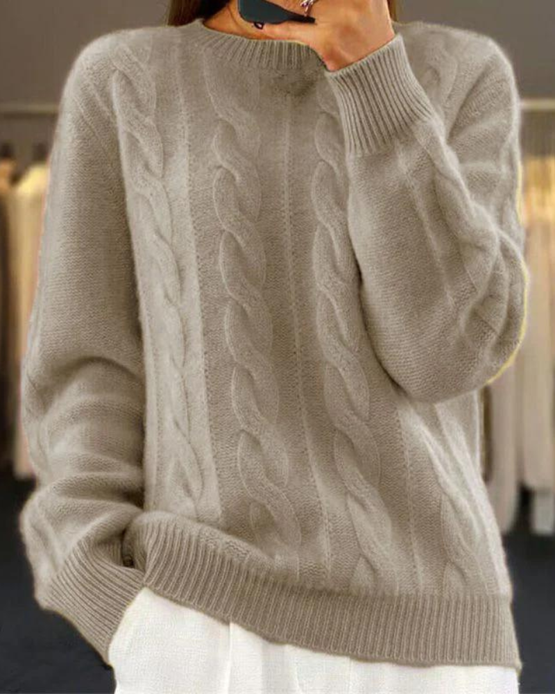 Samantha | Cable Knit Sweater