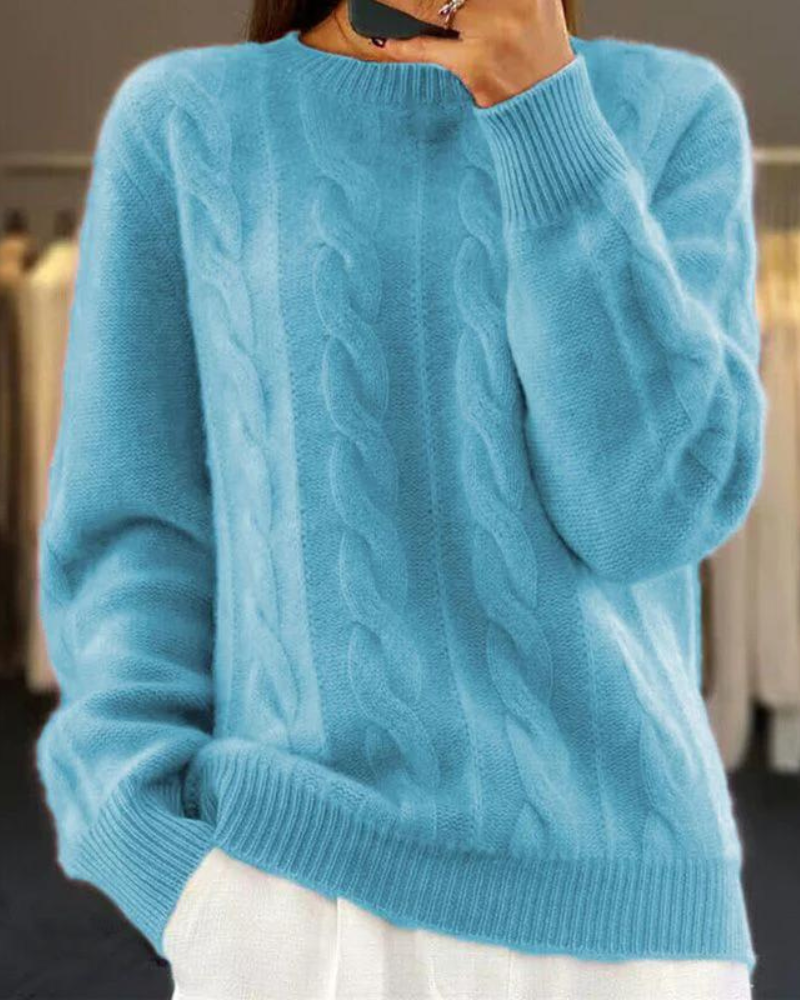 Samantha | Cable Knit Sweater