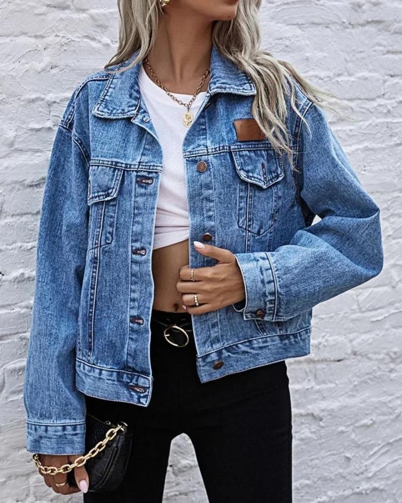 Lyric | Cropped Denim Jacket